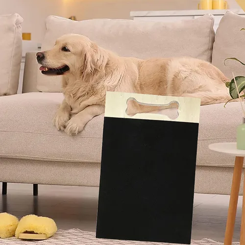 Vista 4 de Tabla para rascar uñas de perro, lima de doble cara para patas de perros, almohadilla de arena de dos caras, 15.7 x 8.8 pulgadas, divertido cuidado