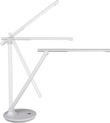 Vista 7 de OttLite Emerge - Lámpara LED de escritorio desinfectante con carga USB, desinfecta tu espacio de trabajo, activación táctil, cuello flexible, luz