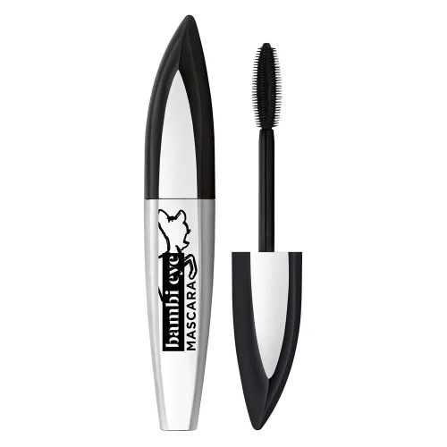 Vista 9 de L'Oréal Paris Cosmetics Bambi Eye - Máscara lavable para ojos, volumen duradero, negro, 0.28 onzas líquidas Lavable negro