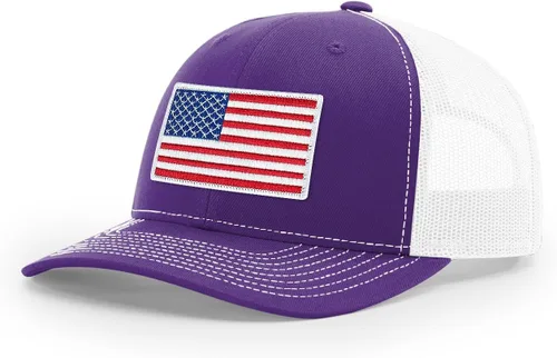 Vista 77 de Joe's USA Richardson 112 - Gorras de camionero con parche gráfico personalizado - Gorras estructuradas de cinco y seis paneles Richardson Premium