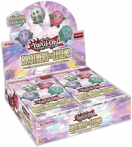 Vista 3 de Yugioh Brothers of Legend 2021 - Caja de refuerzo - 24 paquetes de 5 tarjetas