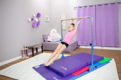 Vista 6 de Tumbl Trak barra para gimnasia acrobática para niños PRO