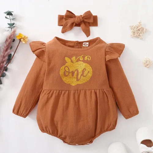 Vista 24 de Shalofer Traje de primer cumpleaños para bebé niña con diadema