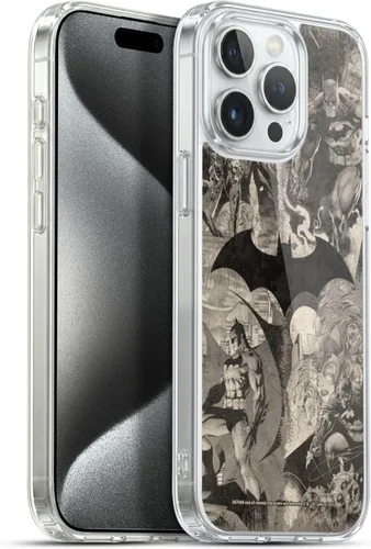 Vista 15 de Head Case Designs Funda de gel Hush con licencia oficial de Batman DC Comics #608 (protección de grado militar) compatible con Apple iPhone 7
