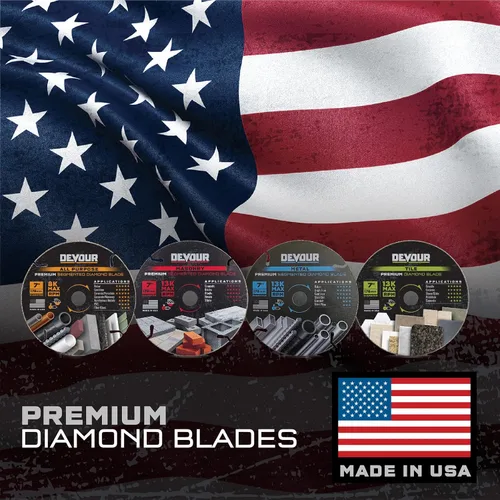 Vista 8 de DEVOUR NT045AP Hoja multiusos de diamante premium de 4.5 pulgadas