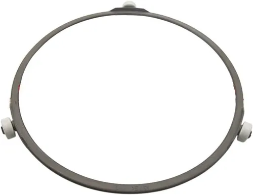 Vista 4 de Base de soporte giratorio para horno microondas con soporte giratorio de 3 ruedas, compatible con soporte de anillo de 7 pulgadas de diámetro