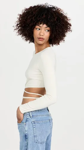 Vista 4 de ASTR the label Top corto Elania para mujer