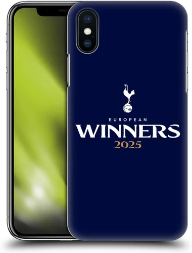 Vista 10 de Head Case Designs Funda rígida con licencia oficial del Tottenham Hotspur F.C. Blue 2025 European Winners compatible con Apple iPhone 7/8/SE 2020