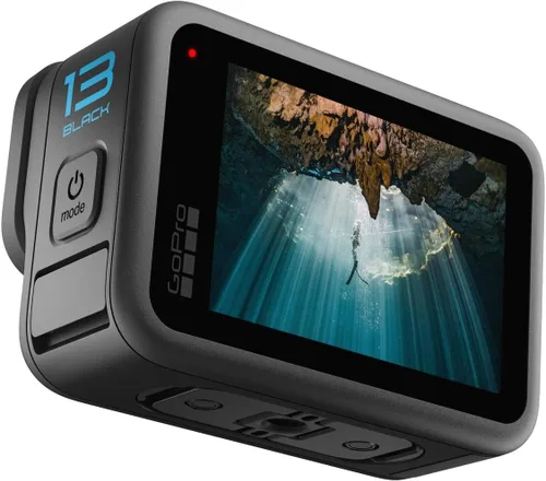 Vista 5 de GoPro HERO13 Black Extended Power Bundle - Dual Charger, 3 Enduro Batteries, 1 Curved Adhesive Holder, 64GB MicroSD Card, Mounting Clip + Thumb