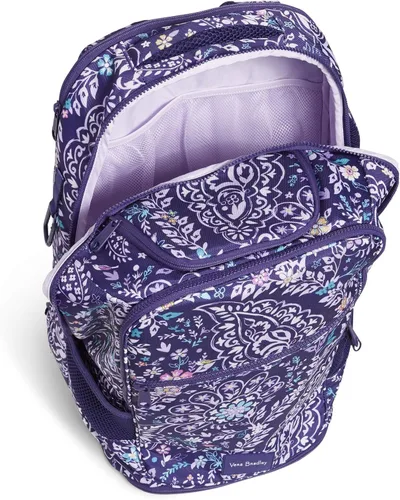 Vista 3 de Vera Bradley Mochila reciclada Lighten Up Reactive Journey para mujer, Belle Paisley, talla única
