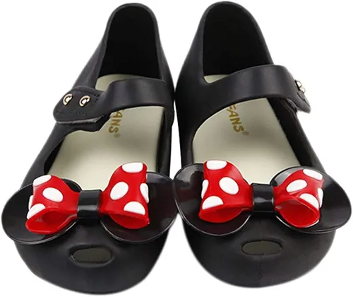 Vista 2 de iFANS - Sandalias de princesa para niñas diseño de lunares