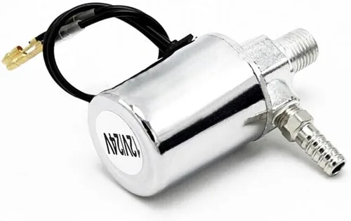 Vista 2 de 1/4 "válvula de aire eléctrica NPT válvula electromagnética para 1/4" OD manguera tren cuerno 12v/24v