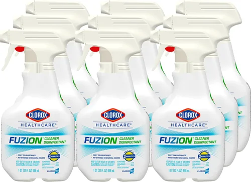 Vista 11 de Clorox Healthcare Fuzion Limpiador Desinfectante en Aerosol, 32 Onzas Líquidas (El Paquete Puede Variar)