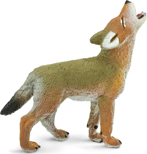Vista 8 de Safari Ltd. Coyote - Figura de modelo realista de 2.5 pulgadas, juguete educativo para niños, niñas y niños a partir de 1 año