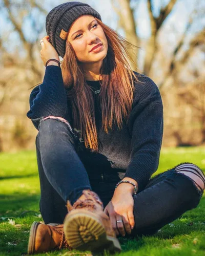 Vista 7 de Funky Junque - Gorro tipo Beanie, sólidamente ribeteado, holgado suave, elástico, de punto trenzado.