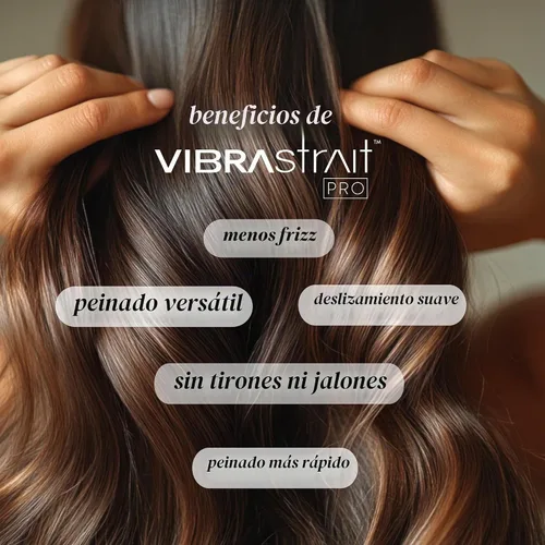 Vista 4 de Plancha plana oscilante VIBRAstrait (tamaños de 1 pulgada, 1.75 pulgadas), 2.5 cm Alisador de pelo de cerámica rápido, sin encrespamiento, fácil