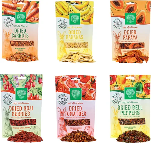 Vista 12 de Small Pet Select - Pimiento seco, un regalo natural para conejos y cobayas, 2 onzas