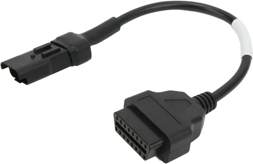 Vista 3 de 4 Pin Motorcycle Diagnostic Connector Cable, Professional OBD Adapter for Ducati - ABS, Stable Performance, Easy Installation for Motorcycle Repair