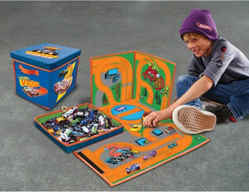 Vista 5 de Cubeta de almacenamiento de coches Hot Wheels 300