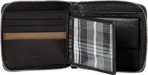 Vista 4 de ENZODESIGN() Men's Wallet, Black (Black 19-3911tcx)