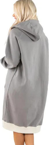 Vista 2 de Lazy One Sudadera con capucha de gran tamaño, ropa de dormir