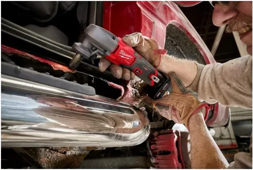 Vista 8 de Milwaukee y Milwaukee M12 FUEL 16 - Pinza de velocidad variable de calibre 16, solo herramienta