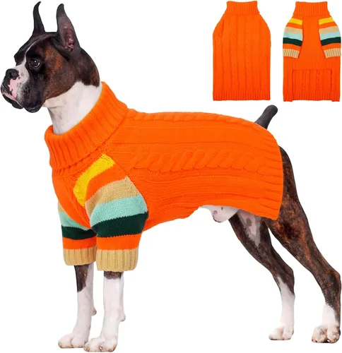 Vista 12 de Suéter XS para perro, suéter de cuello alto con manga para Yorkie Azul