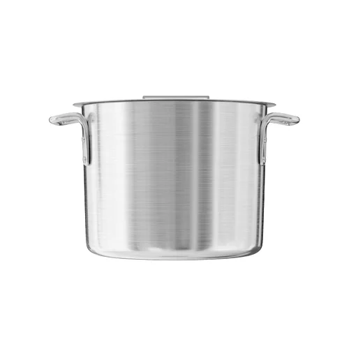 Vista 2 de Olla de aluminio de peso estándar de 8 cuartos de galón con tapa