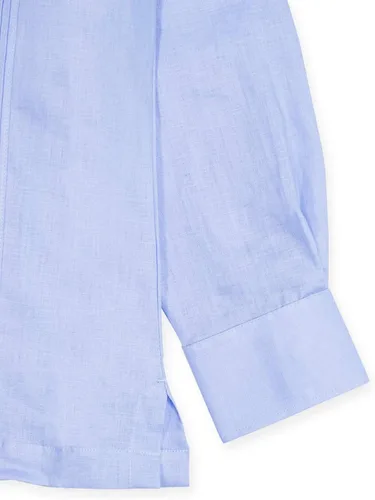 Vista 6 de Manchester Guayabera - Camisa de manga larga para hombre, ajuste regular