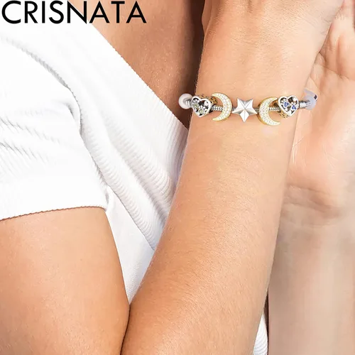 Vista 5 de Dijes con estampado de patas de cachorro con cristal Brithstone, plata de ley 925, cuentas de corazón con estampado de patas, se adapta a collar