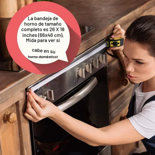 Vista 6 de Tiger Chef 19 Gauge sartén de un cuarto, Plateado