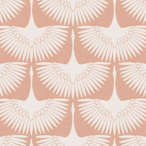 Vista 11 de Tempaper x Genevieve Gorder - Plumas grises en bandeja - Papel pintado extraíble para despegar y pegar, 20.5 x 9 pies, fabricado en los Estados