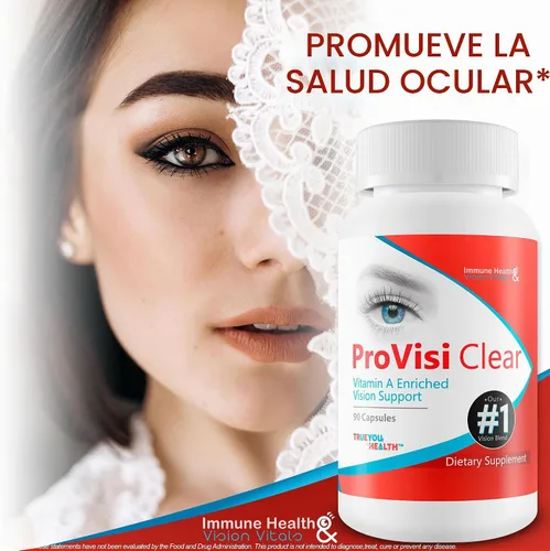 Vista 5 de Pro VisiClear For Eyes - Suplemento de visión enriquecido con vitamina A - Apoyo a base de vitaminas para apoyar la visión naturalmente