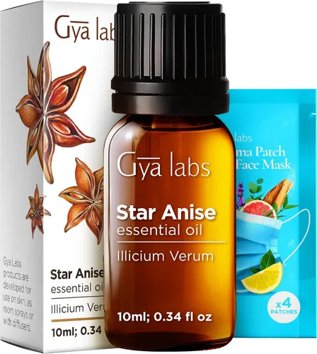 Vista 102 de Gya Labs Aceite Esencial de Madera de Agar - 0.34 Fl Oz - para Cabello, Piel, Difusor, Aromaterapia y Fabricación de Velas DIY