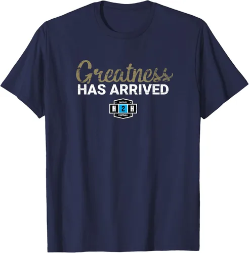 Vista 57 de Fantasy Football Greatness Has Arrived Camiseta Negro