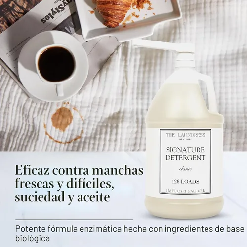 Vista 4 de The Laundress Signature - Detergente para ropa de lujo, aroma clásico, 126