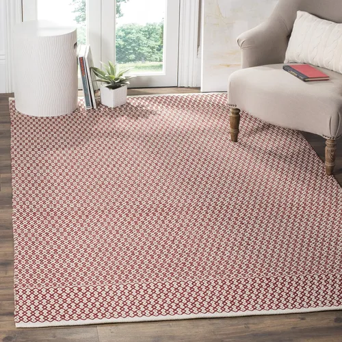 Vista 12 de SAFAVIEH Colección Montauk - Alfombra decorativa de 2 pies 3 pulgadas x 4 pies, color marfil y negro, hecha a mano de algodón estilo bohemio rural