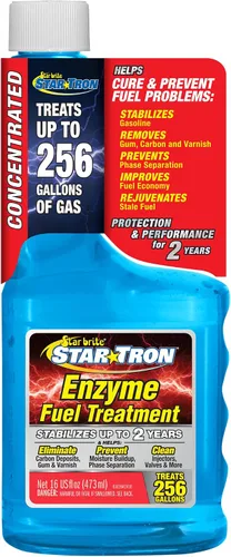 Vista 7 de Star Tron Enzima Tratamiento de Combustible - Fórmula gas concentrado 32 onzas - Treats 512 galones