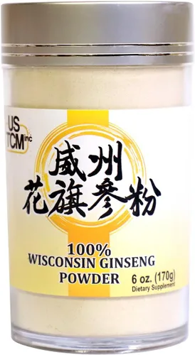 Vista 10 de Wisconsin American Ginseng Polvo 120 Mesh (8 oz)