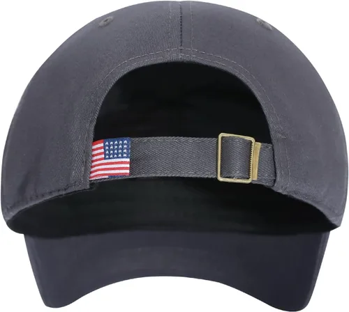 Vista 48 de IIN Gorra de béisbol con bandera estadounidense para hombres y mujeres, de perfil bajo, militar, militar, militar, para papá