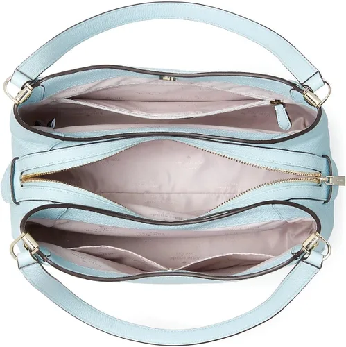 Vista 5 de Kate Spade Leila - Hombros medianos con triple compartimento, Azul rocío