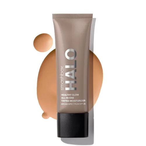 Vista 23 de Smashbox Halo Healthy Glow Tinted Moisturizer with SPF 25 24-Hour Hydrating Skin Tint with Buildable Coverage and Dewy Finish Hyaluronic Acid &
