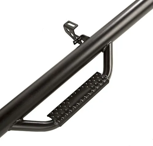 Vista 6 de Rugged Ridge Kit de barra Nerf Spartan 11596.04, negro texturizado; Jeep Wrangler JLU de 18 corrientes, 4 puertas
