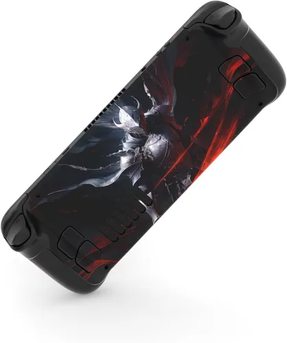 Vista 6 de PlayVital Juego completo de calcomanías protectoras para cubierta de vapor, pegatinas personalizadas cubierta de vinilo para Steam Deck Handheld