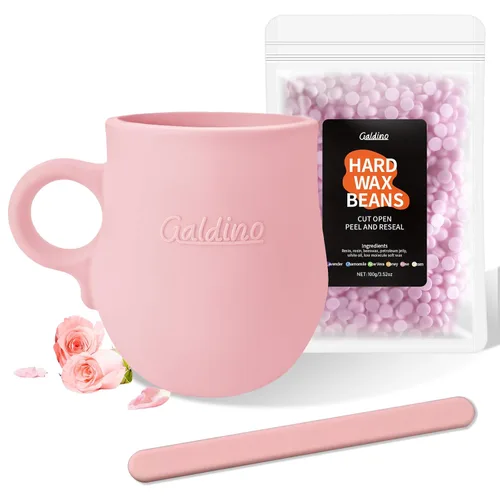 Vista 10 de Kit de cera facial, kit de depilación para microondas para mujeres