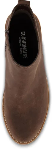 Vista 5 de CUSHIONAIRE Botas de cuña Ilena para mujer + espuma viscoelástica, anchos disponibles, Negro