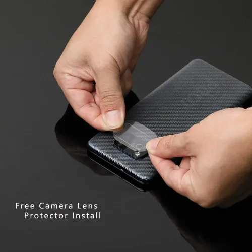 Vista 5 de Ibywind Protector de pantalla para Xiaomi Poco X3/X3 Pro, con 2 piezas de vidrio templado, 1 protector de lente de cámara, 1 película de fibra