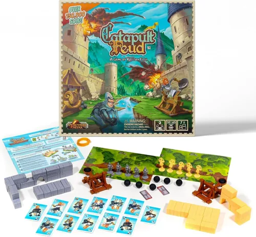 Vista 8 de Catapult Feud - Juego base, expansiones y accesorios (expansión del paquete dinosaurio)