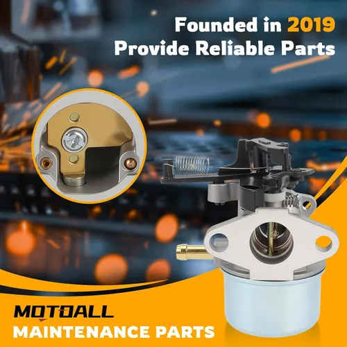 Vista 6 de MOTOALL Carburador 110P02 0003 F1 110P02 0003 F4 para Craftsman Troy Bilt 190cc lavadora a presión para 594287 799154 595390 591597 593380 120P02