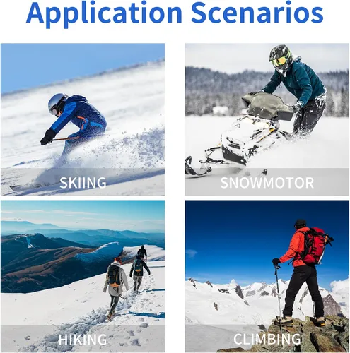 Vista 6 de SooGree Gafas de esquí para Hombres Mujeres Niños Jóvenes Niños o Niñas Gafas de nieve para snowboard Gafas de esquí resistentes al viento y al